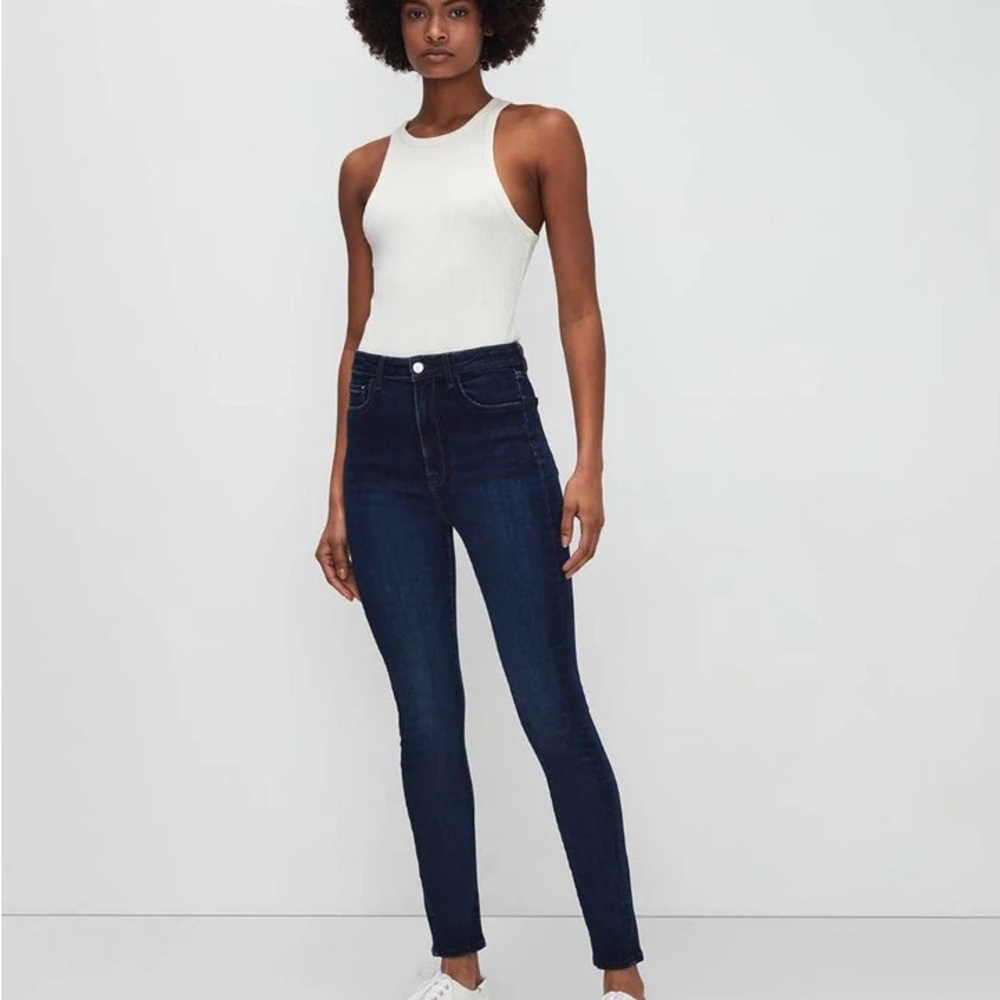7 For All Mankind, No Filter Ultra High Rise Skinny Jeans - Picture 4 of 4